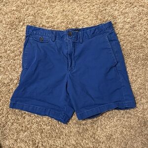 Banana Republic - Blue Men's Flat Front Shorts (Size 33)